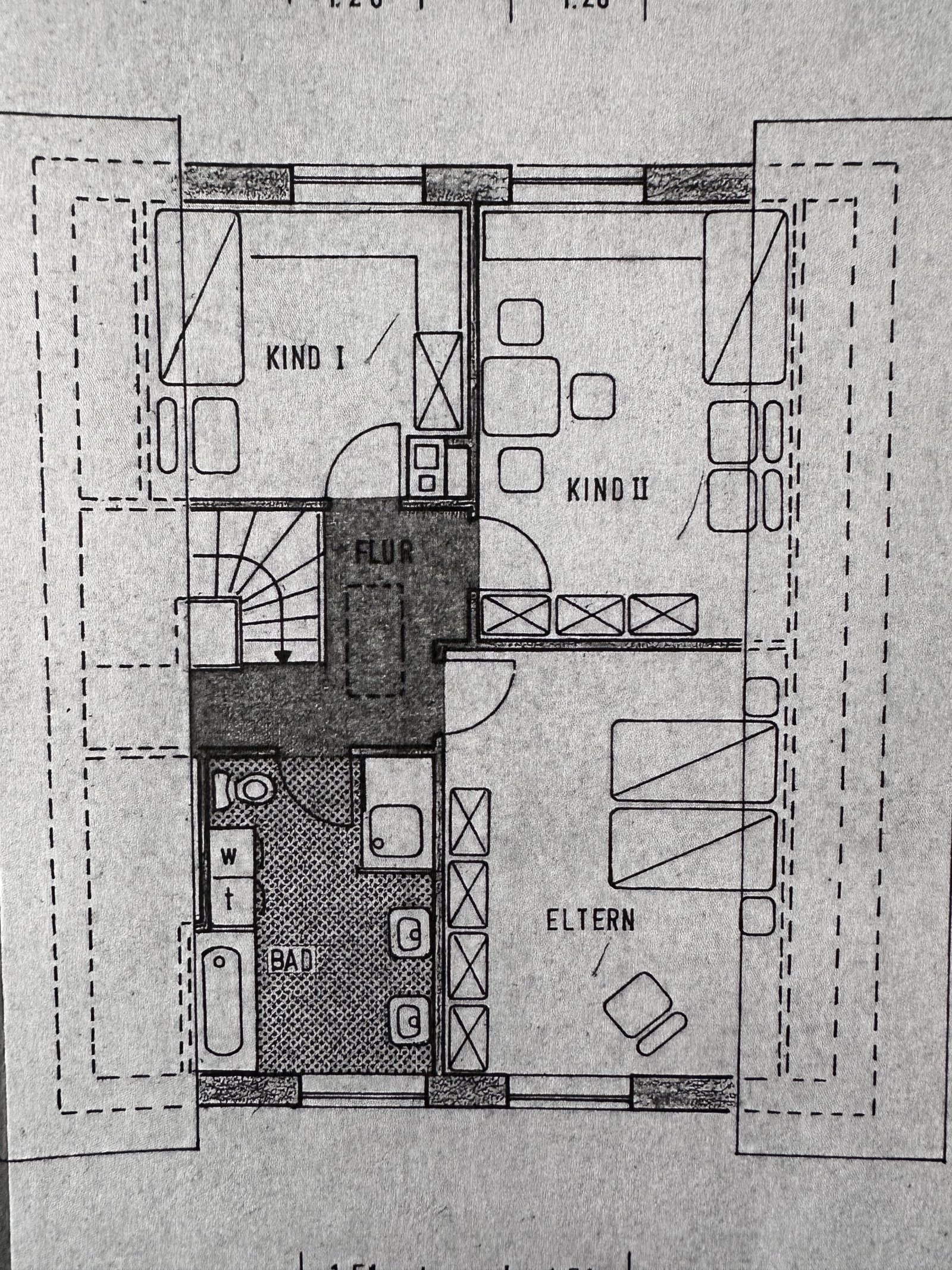 Grundriss Obergeschoß