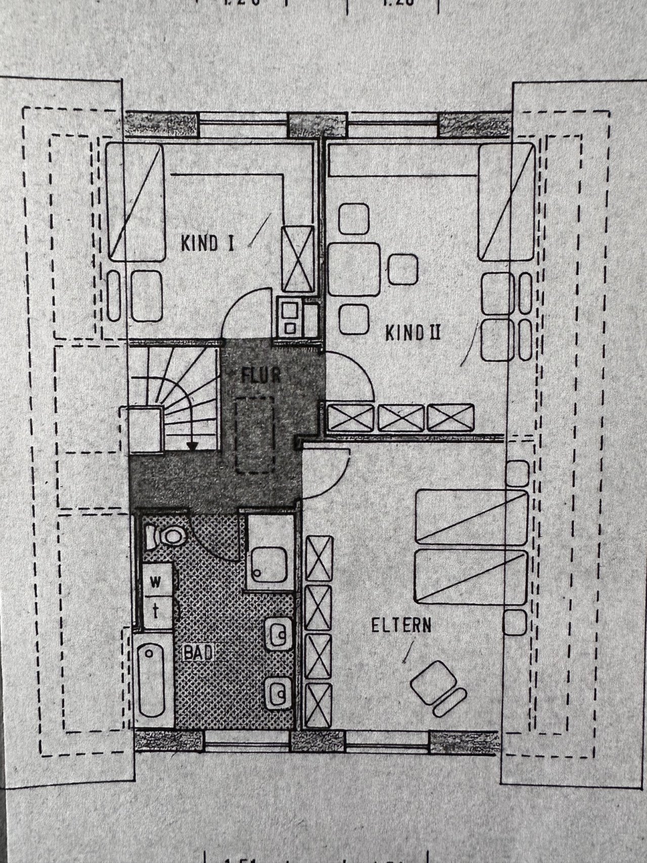 Grundriss Obergeschoß