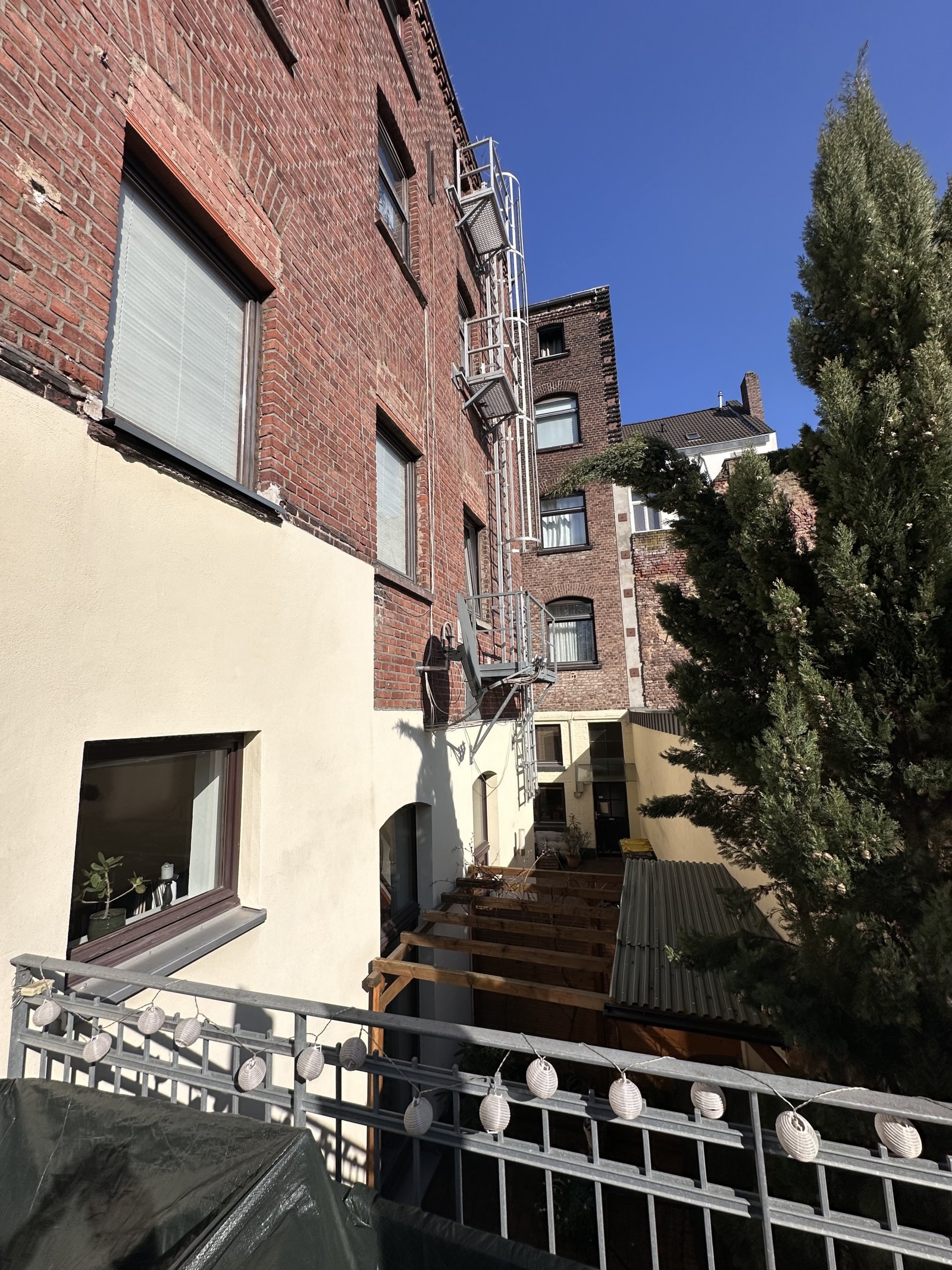 Ansicht Hinterbebauung