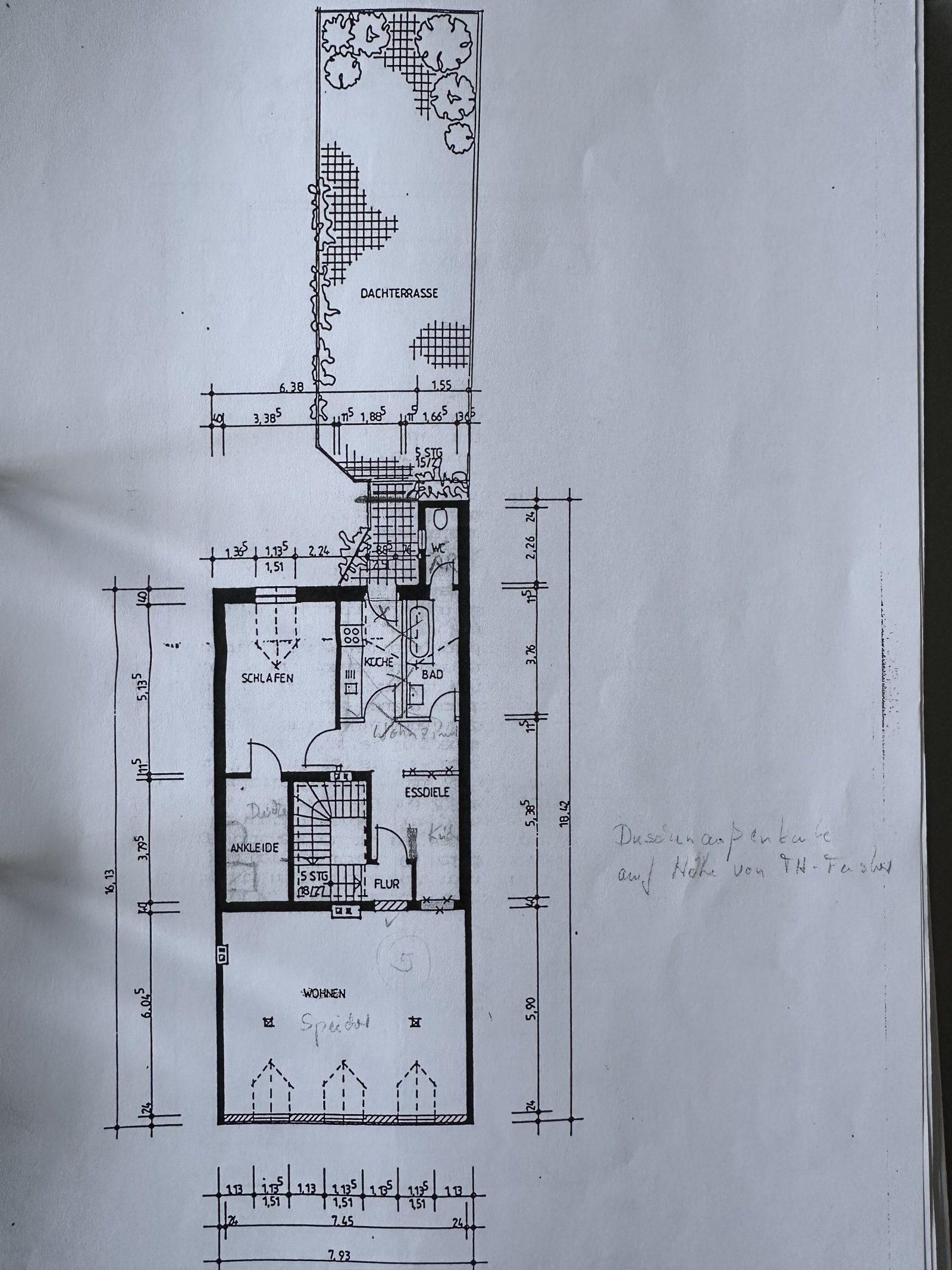 Grundriss Dachgeschoß