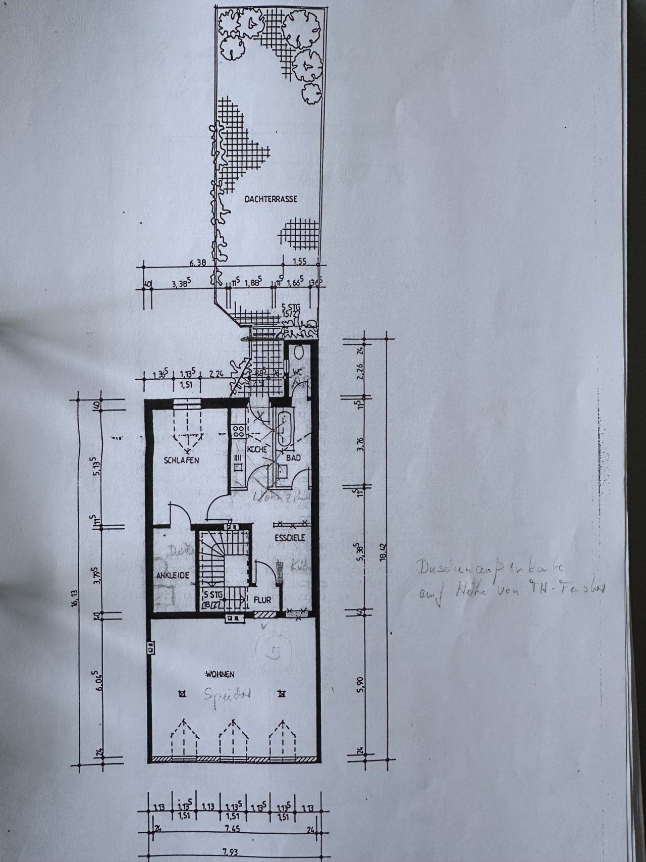 Grundriss Dachgeschoß